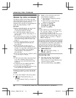 Preview for 28 page of Panasonic Link2Cell KX-TG4263SK Operating Instructions Manual