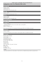 Preview for 8 page of Panasonic Live Production Suite Series Operating Manual