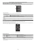 Preview for 40 page of Panasonic Live Production Suite Series Operating Manual