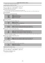 Preview for 85 page of Panasonic Live Production Suite Series Operating Manual