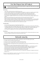 Preview for 7 page of Panasonic LP-M Series Maintenance Manual