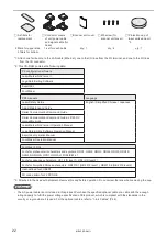 Preview for 22 page of Panasonic LP-RF Series Setup & Maintenance Manual