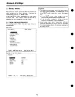 Preview for 42 page of Panasonic LQD100 - DIG FRAME DISC RECOR Operating Instructions Manual