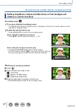 Preview for 57 page of Panasonic lumix DC-TZ90 Operating Instructions Manual