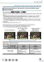 Preview for 70 page of Panasonic lumix DC-TZ90 Operating Instructions Manual