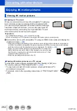 Preview for 262 page of Panasonic lumix DC-TZ90 Operating Instructions Manual