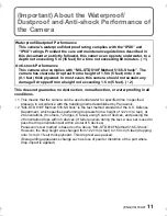 Preview for 11 page of Panasonic Lumix DMC-FT20 Basic Operating Instructions Manual