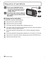 Preview for 20 page of Panasonic Lumix DMC-FT20 Basic Operating Instructions Manual