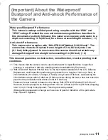 Preview for 11 page of Panasonic Lumix DMC-FT4 Basic Operating Instructions Manual