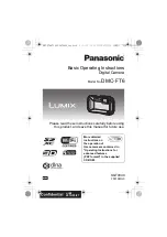 Panasonic lumix DMC-FT6 Basic Operating Instructions Manual preview