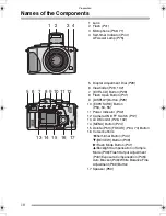 Preview for 10 page of Panasonic LUMIX DMC-FZ3EB Operating Instructions Manual