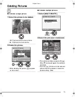 Preview for 51 page of Panasonic LUMIX DMC-FZ3EB Operating Instructions Manual