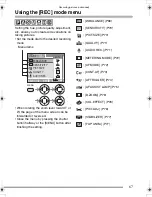 Preview for 67 page of Panasonic LUMIX DMC-FZ3EB Operating Instructions Manual