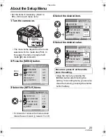 Preview for 23 page of Panasonic Lumix DMC-FZ4 Operating Instructions Manual