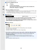Preview for 25 page of Panasonic LUMIX DMC-GX8 Owner'S Manual For Advanced Features