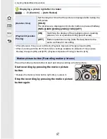 Preview for 47 page of Panasonic LUMIX DMC-GX8 Owner'S Manual For Advanced Features