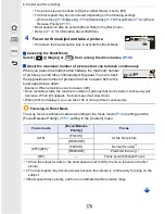 Preview for 176 page of Panasonic LUMIX DMC-GX8 Owner'S Manual For Advanced Features