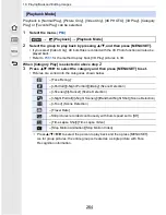 Preview for 264 page of Panasonic LUMIX DMC-GX8 Owner'S Manual For Advanced Features