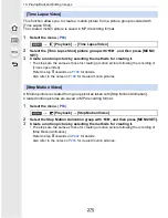 Preview for 275 page of Panasonic LUMIX DMC-GX8 Owner'S Manual For Advanced Features