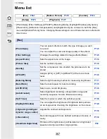 Preview for 367 page of Panasonic LUMIX DMC-GX8 Owner'S Manual For Advanced Features