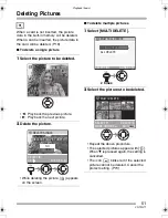 Preview for 51 page of Panasonic LUMIX DMC-LS1EB Operating Instructions Manual