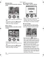 Preview for 72 page of Panasonic LUMIX DMC-LS1EB Operating Instructions Manual