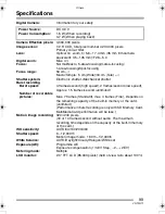 Preview for 99 page of Panasonic LUMIX DMC-LS1EB Operating Instructions Manual