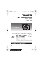 Preview for 1 page of Panasonic Lumix DMC-LX5 Basic Operating Instructions Manual