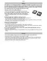 Preview for 179 page of Panasonic Lumix DMC-TS2 Operating Instructions Manual