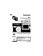 Preview for 1 page of Panasonic LUMIX DMC-TZ7 Basic Operating Instructions Manual