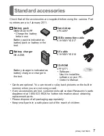 Preview for 7 page of Panasonic Lumix DMC-ZS8 Basic Owner'S Manual