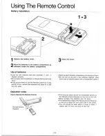 Preview for 10 page of Panasonic LX-200U Operating Instructions Manual