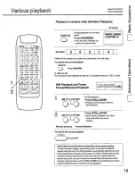 Preview for 19 page of Panasonic LXH680U - MULTI LASER DISC PLA Operating Instructions Manual