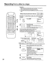 Preview for 22 page of Panasonic LXH680U - MULTI LASER DISC PLA Operating Instructions Manual