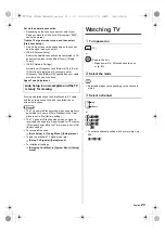 Preview for 23 page of Panasonic LZW2004 Operating Instructions Manual