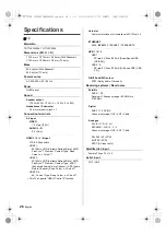 Preview for 26 page of Panasonic LZW2004 Operating Instructions Manual