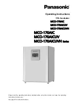 Panasonic MCO-170AIC Operating Instructions Manual preview