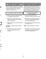 Preview for 21 page of Panasonic MCV415 - COMMERCIAL VACUUM Operating Instructions Manual