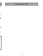 Preview for 47 page of Panasonic MCV415 - COMMERCIAL VACUUM Operating Instructions Manual