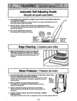 Preview for 10 page of Panasonic MCV5740 - UPRIGHT VACUUM Operating Instructions Manual