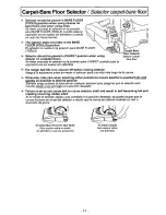 Preview for 11 page of Panasonic MCV7390 - UPRIGHT VACUUM Operating Instructions Manual