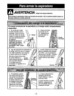 Preview for 30 page of Panasonic MCV7395 - UPRIGHT VACUUM-QKDR Operating Instructions Manual