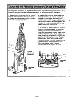 Preview for 44 page of Panasonic MCV7395 - UPRIGHT VACUUM-QKDR Operating Instructions Manual