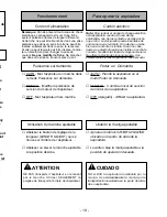 Preview for 19 page of Panasonic MCV7720 - UPRIGHT VACUUM Operating Instructions Manual