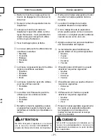 Preview for 21 page of Panasonic MCV7720 - UPRIGHT VACUUM Operating Instructions Manual