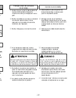 Preview for 47 page of Panasonic MCV7720 - UPRIGHT VACUUM Operating Instructions Manual