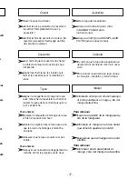 Preview for 17 page of Panasonic MCV9626 - CANISTER VACUUM CLEA Operating Instructions Manual