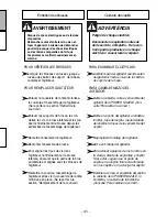 Preview for 41 page of Panasonic MCV9626 - CANISTER VACUUM CLEA Operating Instructions Manual