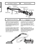 Preview for 43 page of Panasonic MCV9626 - CANISTER VACUUM CLEA Operating Instructions Manual