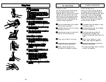 Preview for 31 page of Panasonic MCV9640 - CANISTER VACUUM CLEA Operating Instructions Manual